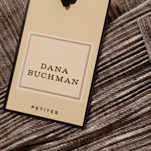 Dana Buchman open front pleated cardigan - Picture 2 of 4